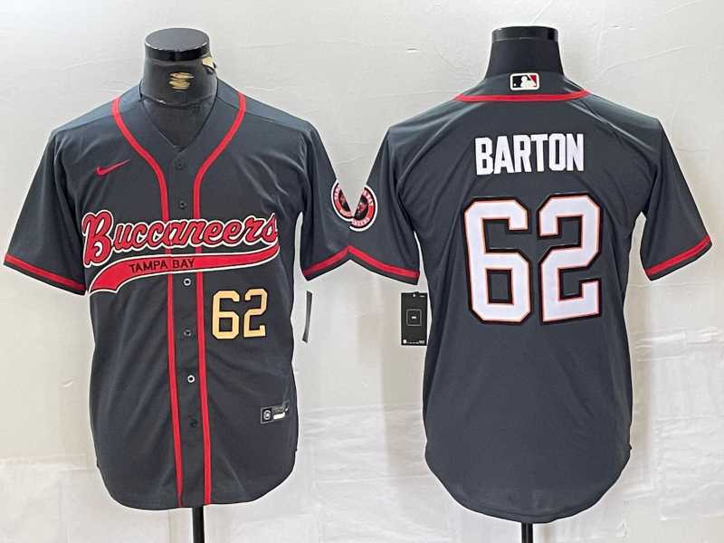Men's Tampa Bay Buccaneers #62 Graham Barton Grey Cool Base Stitched Baseball Jerseys,We sell and wholesale Men's Tampa Bay Buccaneers #62 Graham Barton Grey Cool Base Stitched Baseball Jerseys on line form chian!